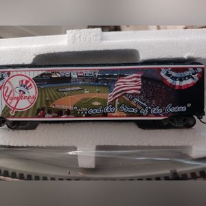 Hawthorne Village New York Yankees train car